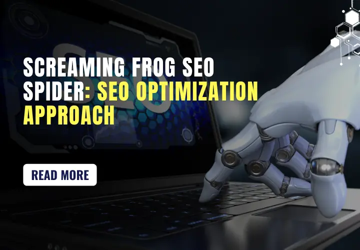 screaming frog seo spider optimization process on laptop