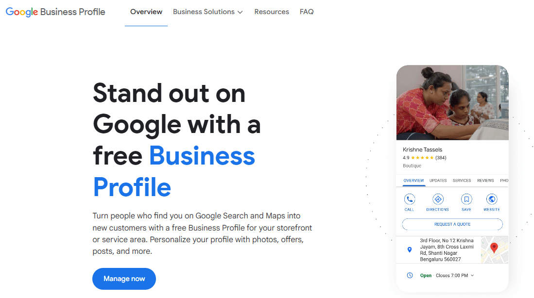 Google Business Profile Login